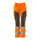 Mascot Accelerate Safe Ladies Diamond Fit Trousers with Kneepad Pockets #colour_hi-vis-orange-grey