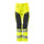 Mascot Accelerate Safe Ladies Diamond Fit Trousers with Kneepad Pockets #colour_hi-vis-yellow-navy