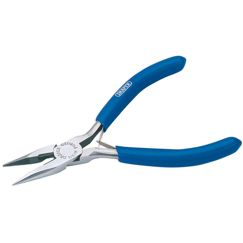 Draper 115mm Spring Loaded Long Nose Pliers