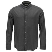 Mascot Frontline Modern Fit Stretch Shirt #colour_dark-anthracite-light-grey-glecked