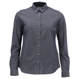 Mascot Frontline Classic Ladies Fit Stretch Shirt #colour_blue-flecked