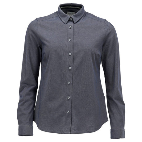 Mascot Frontline Classic Ladies Fit Stretch Shirt #colour_blue-flecked