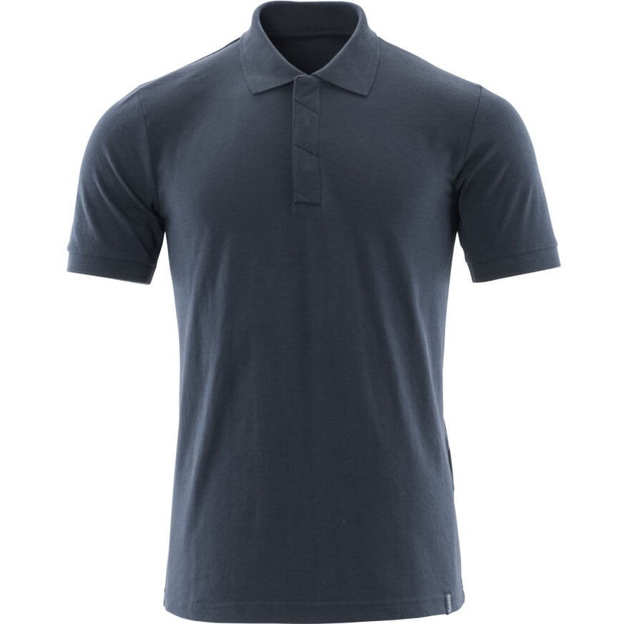 Mascot Crossover Modern Fit Polo Shirt with ProWash Technology #colour_dark-navy