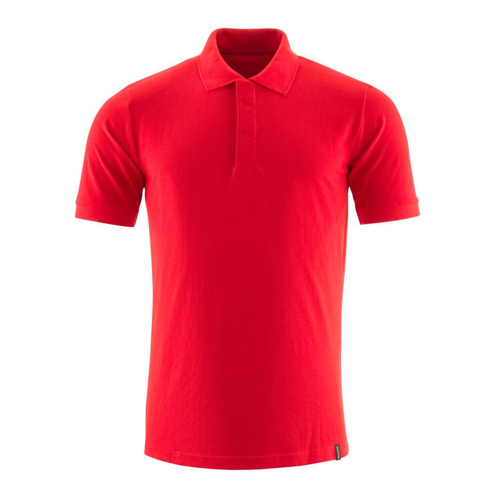 Mascot Crossover Modern Fit Polo Shirt with ProWash Technology #colour_traffic-red