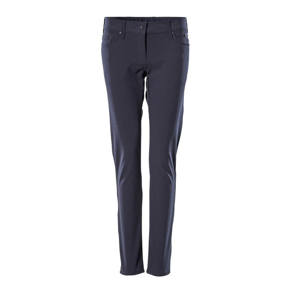 Mascot Frontline Ladies Pearl Fit Stretch Light Trousers #colour_dark-navy