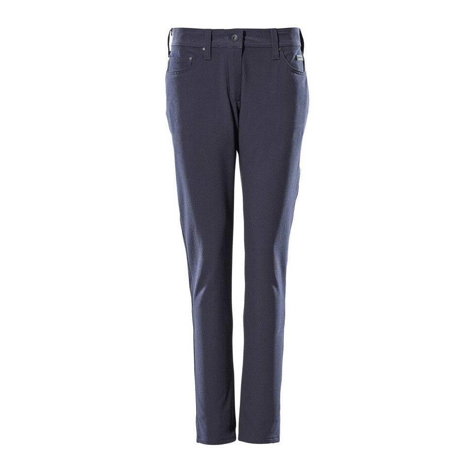 Mascot Frontline Ladies Diamond Fit Stretch Light Trousers #colour_dark-navy