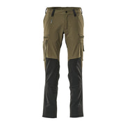 Mascot Advanced Ultimate Stretch Functional Trousers - Moss Green/Black #colour_moss-green-black