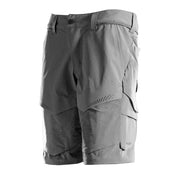 Mascot Customized Stretch Lightweight Shorts - Stone Grey #colour_stone-grey