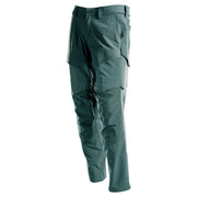 Mascot Customized Stretch Trousers with Kneepad Pockets - Forest Green #colour_forest-green