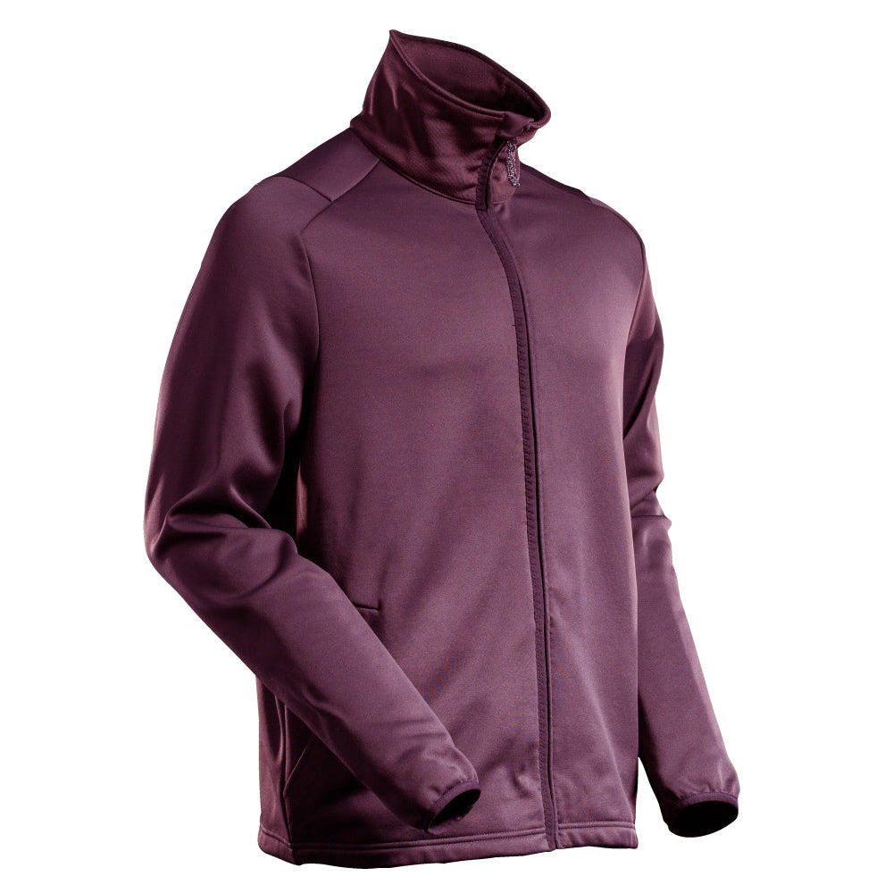 Mascot Customized Microfleece with Zipper #colour_bordeaux