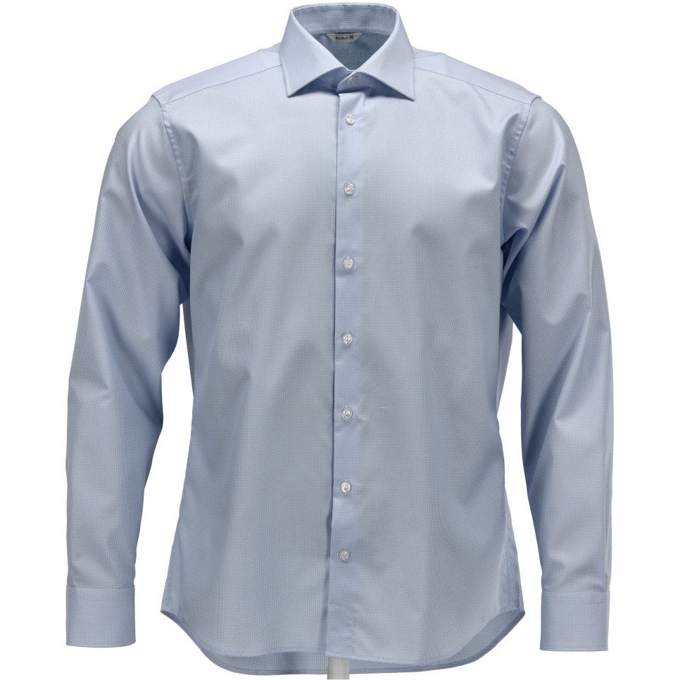 Mascot Frontline Modern Fit Shirt #colour_light-blue-white