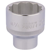 Draper 3/4" 1/2" Sq. Dr. Elora Whitworth Bi-Hexagon Socket