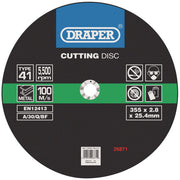 Draper Cutting Discs (355 x 2.8 x 25.4mm)