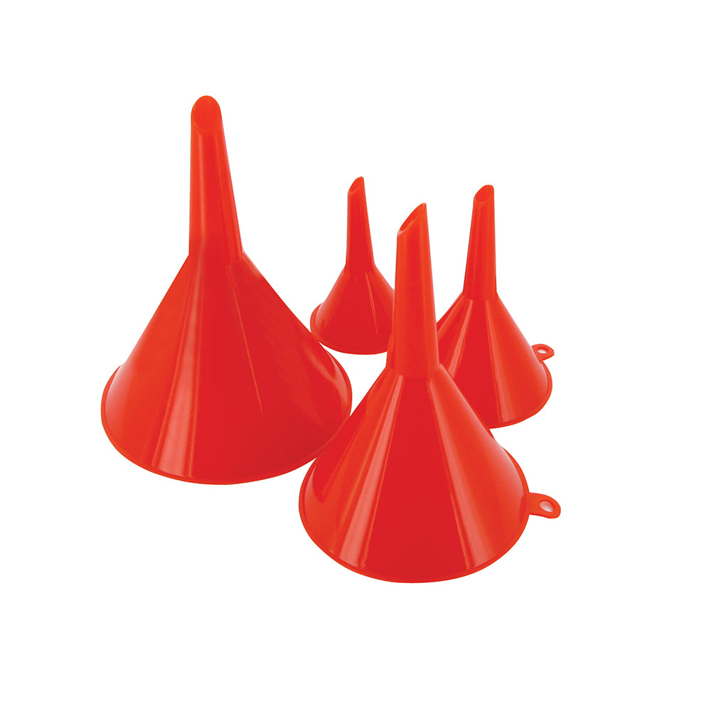 Silverline Funnel Set 4Pce