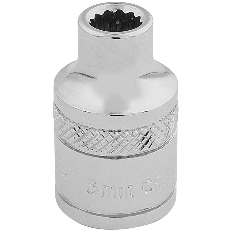 Draper 3/8" Square Drive Hi-Torq® 12 Point Socket (6mm)