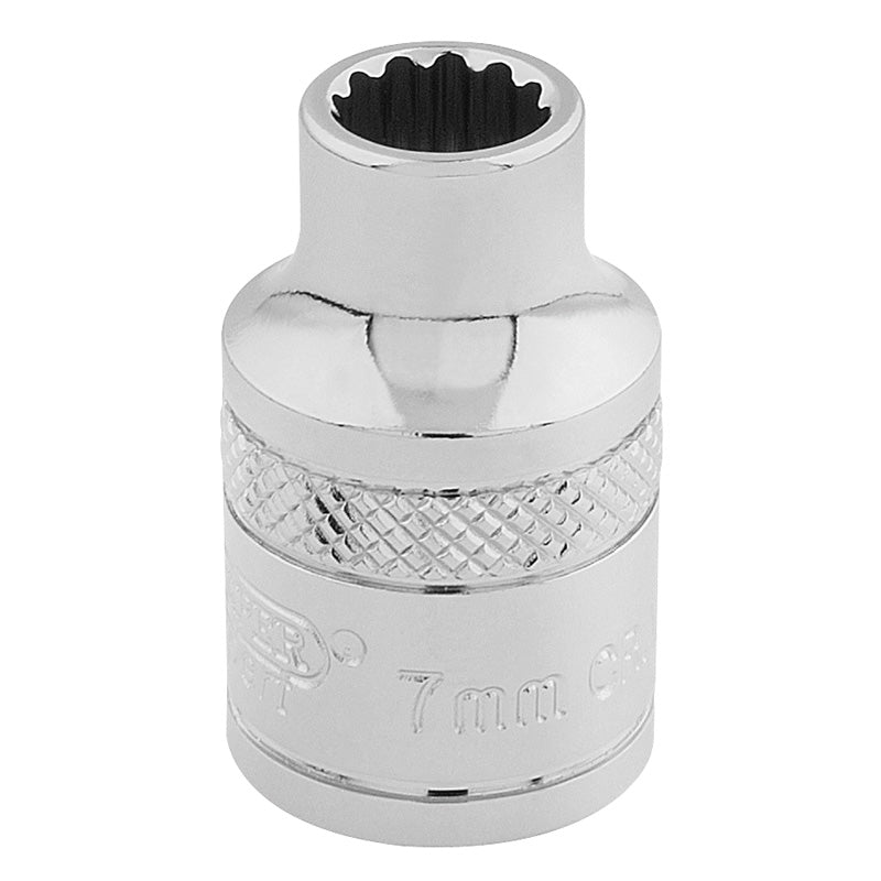 Draper 3/8" Square Drive Hi-Torq® 12 Point Socket (7mm)
