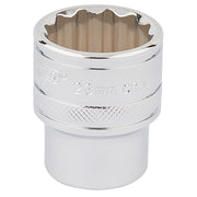 Draper 1/2" Square Drive HI-TORQ® 12 Point Socket (23mm)