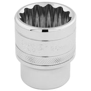 Draper 1/2" Square Drive HI-TORQ® 12 Point Socket (26mm)