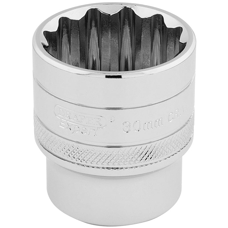 Draper 1/2" Square Drive HI-TORQ® 12 Point Socket (30mm)