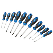 Draper Soft Grip TX-STAR&#174; and TX-STAR&#174; Security Screwdriver Set (11 Piece)