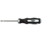 Draper 'Pound Thru' Cross Slot No:2 x 100mm Soft Grip Screwdriver