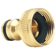 Draper Brass Garden Hose Tap Connector (3/4")
