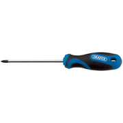 Draper No.1 x 75mm Cross Slot Screwdriver with Soft Grip Handles