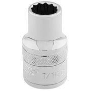 Draper 3/8" Square Drive Hi-Torq® 12 Point Socket (7/16")