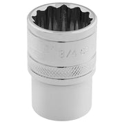 Draper 3/8" Square Drive Hi-Torq® 12 Point Socket (3/4")
