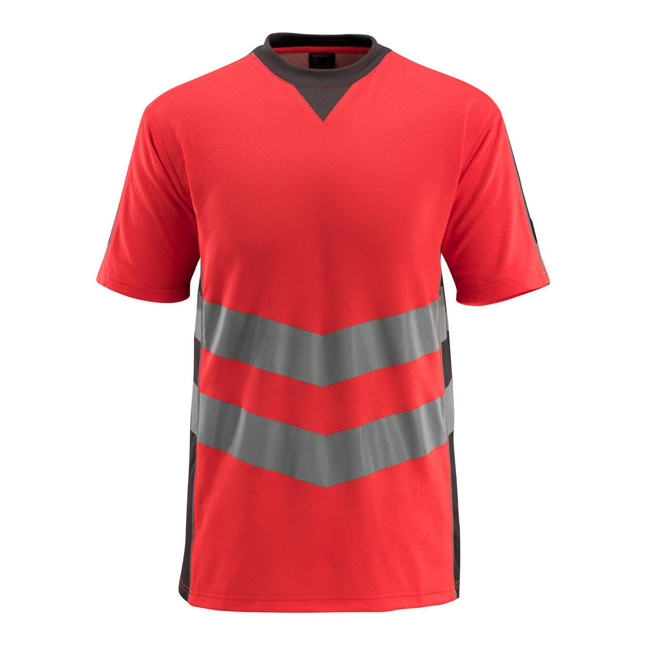 Mascot Safe Supreme Sandwell T-shirt #colour_hi-vis-red-dark-anthracite