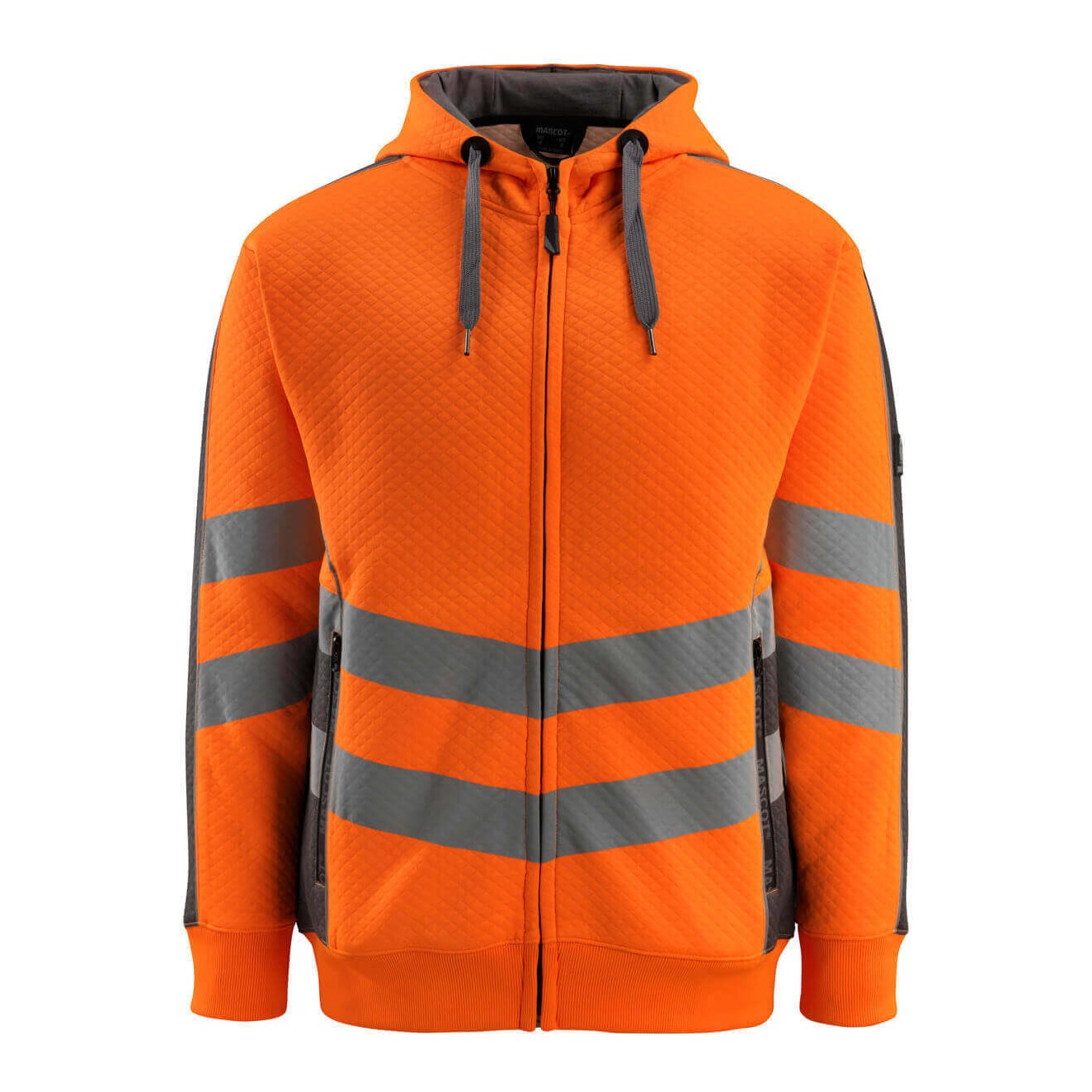 Mascot Safe Supreme Corby Hoodie #colour_hi-vis-orange-dark-anthracite