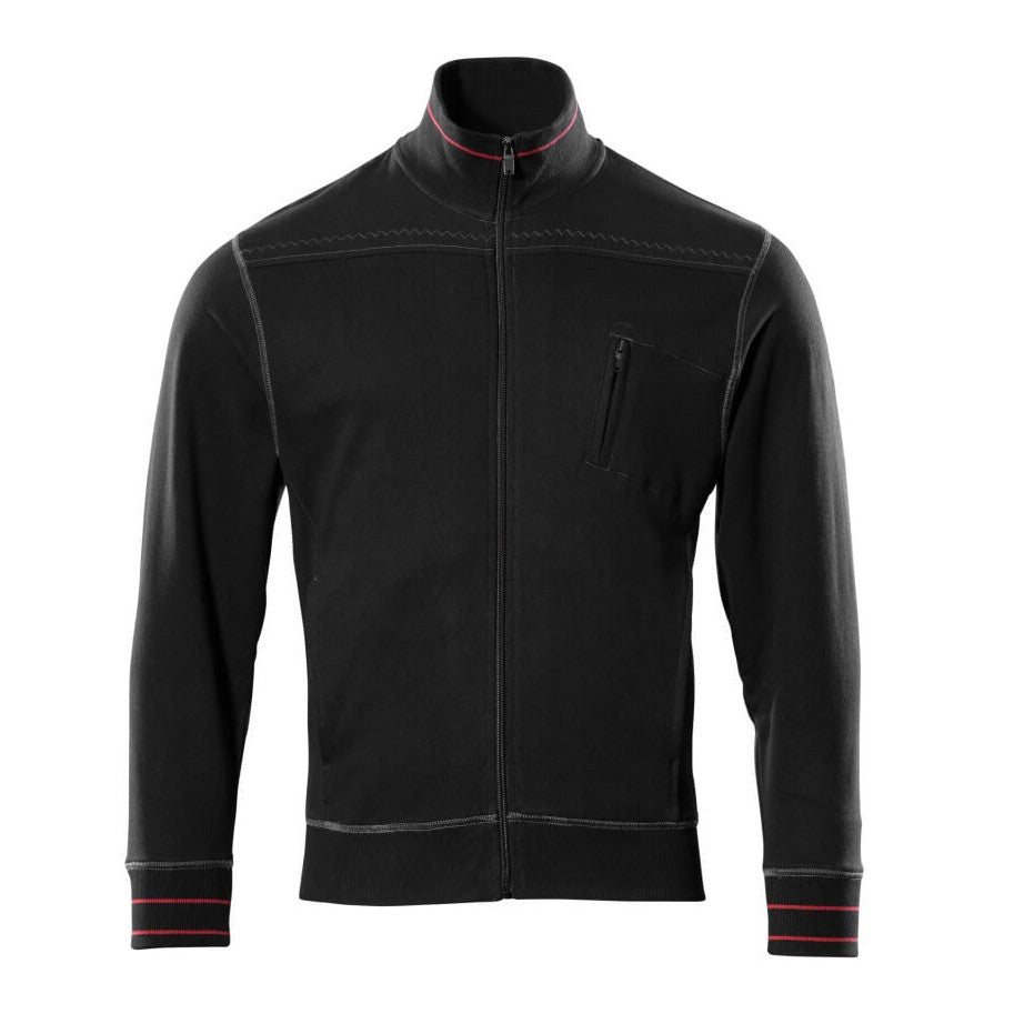 Mascot Frontline Chania Zipped Sweatshirt #colour_black