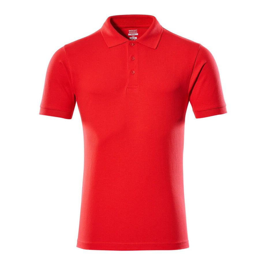Mascot Crossover Bandol Polo Shirt - Traffic Red #colour_traffic-red