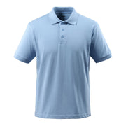 Mascot Crossover Bandol Polo Shirt - Light Blue #colour_light-blue