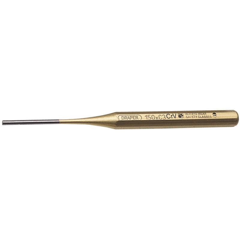 Draper Expert 3mm x 150mm Octagonal Parallel Pin Punch