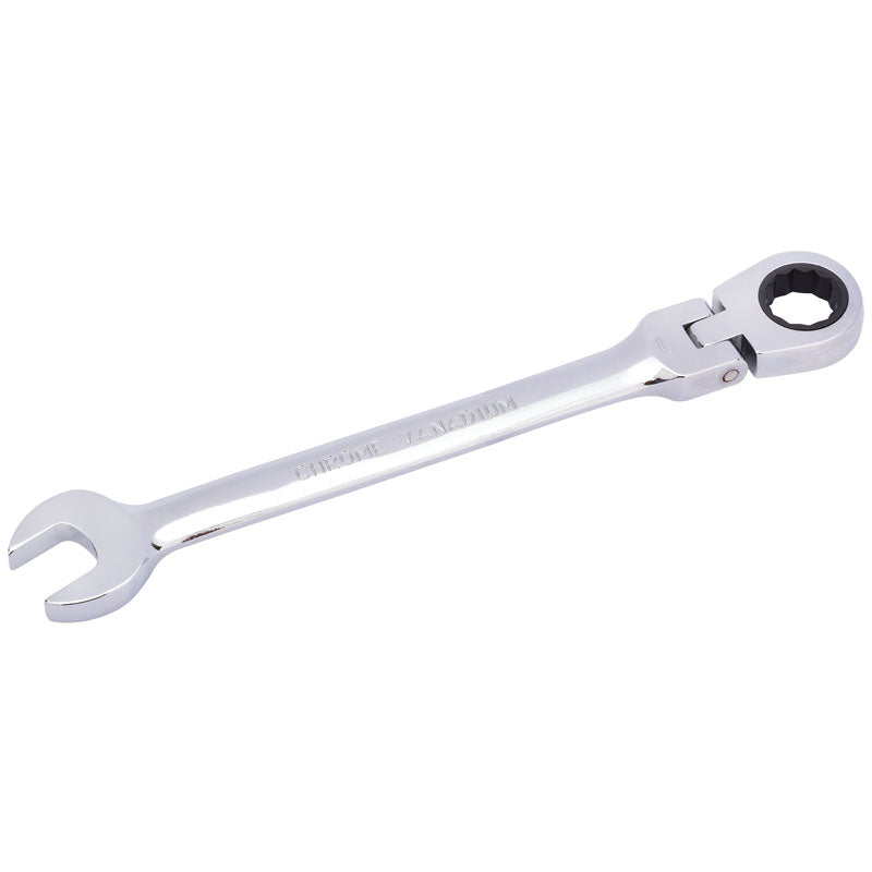 Draper 15mm Draper HI-TORQ® Metric Flexible Head Ratcheting Combination Spanner