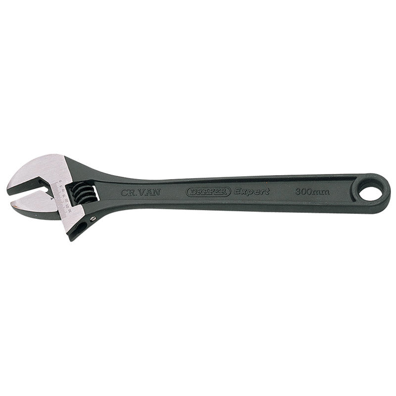 Draper Expert 300mm Crescent-Type Adjustable Wrench with Phosphate Finish
