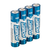 Powermaster AAA Super Alkaline Battery Lr03 4Pk