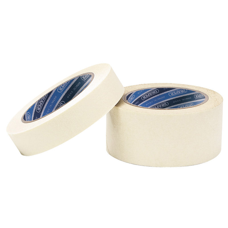 Draper Masking Tape Roll (50M x 25mm)