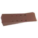 Draper Ten 232 x 92mm 60 Grit Aluminium Oxide Sanding Sheets for 63128 Random Orbit Sander