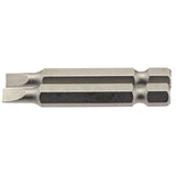 Draper 4.5mm 1/4" Hex. Plain Slot Insert Bit 50mm Long x 2