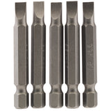 Draper 5.5mm 1/4" Hex. Plain Slot Insert Bit 50mm Long x 5