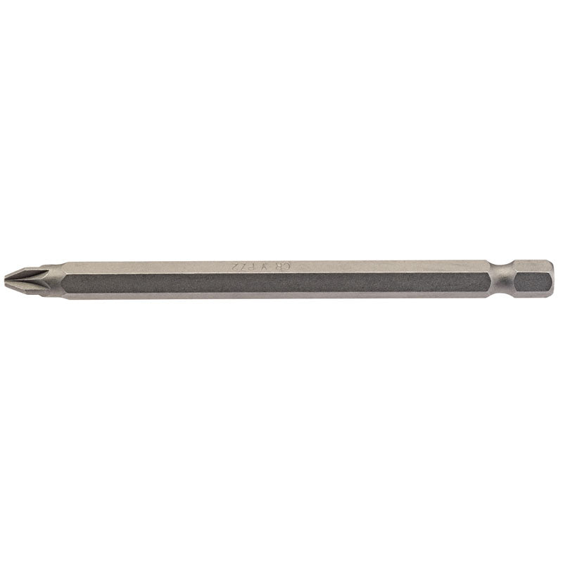 Draper No.2 1/4" Hex. PZ Type Insert Bit 100mm Long x 1