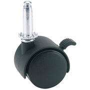 Draper 40mm Dia. Nylon Castor with Brake - S.W.L 25Kg