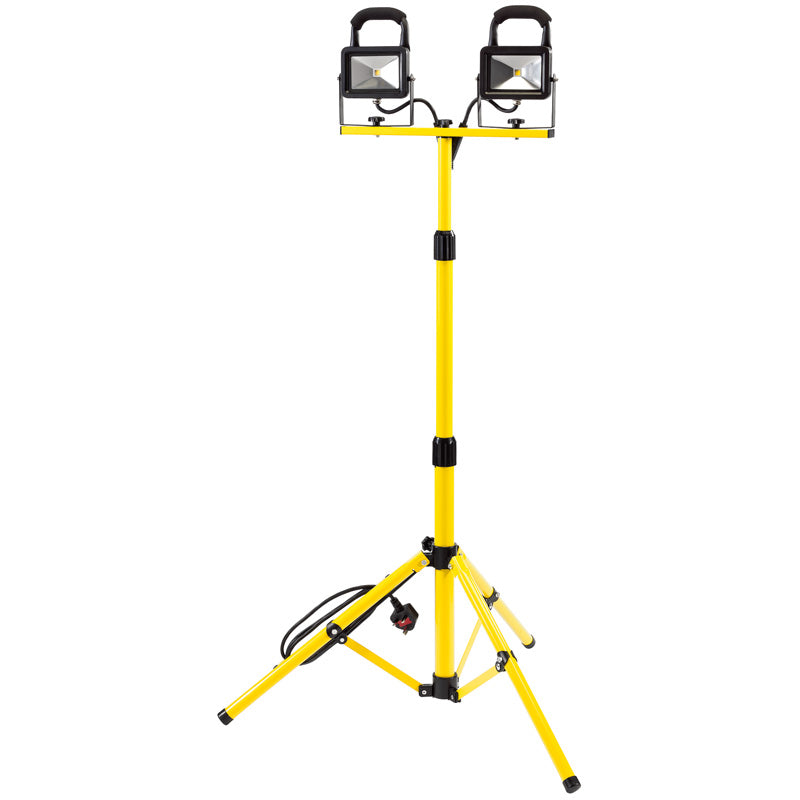 Draper Twin COB LED Worklamp with Tripod (10W)