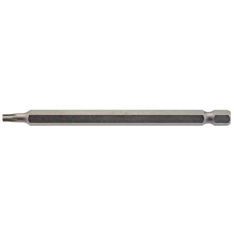 Draper T20 1/4" Hex. Draper TX-STAR&#174; Insert Bit 100mm Long x 1