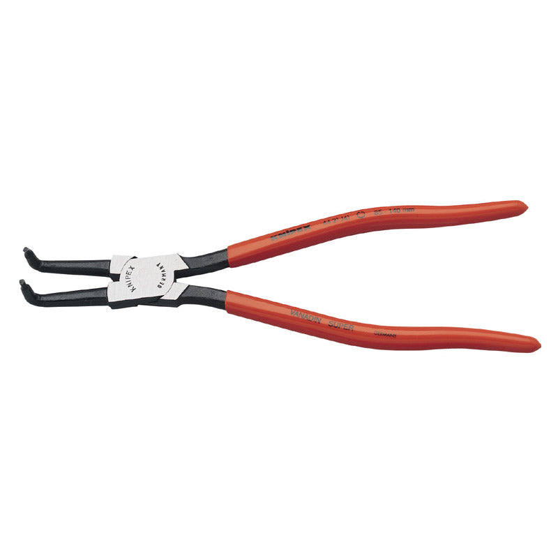 Draper Knipex 85mm - 140mm J41 90&deg; Bent Internal Circlip Pliers