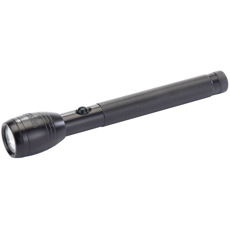 Draper Aluminium Torch (2 x AA batteries)