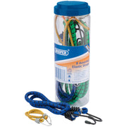 Draper Elastic Straps 8 Assorted