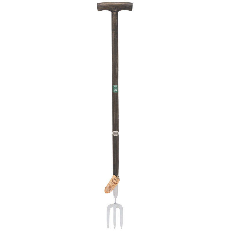 Draper Stainless Steel Fork with Ash Handle
